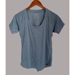Patagonia Womens XS Capilene Cool Trail T-Shirt Blue 100% Polyester Lightweight
